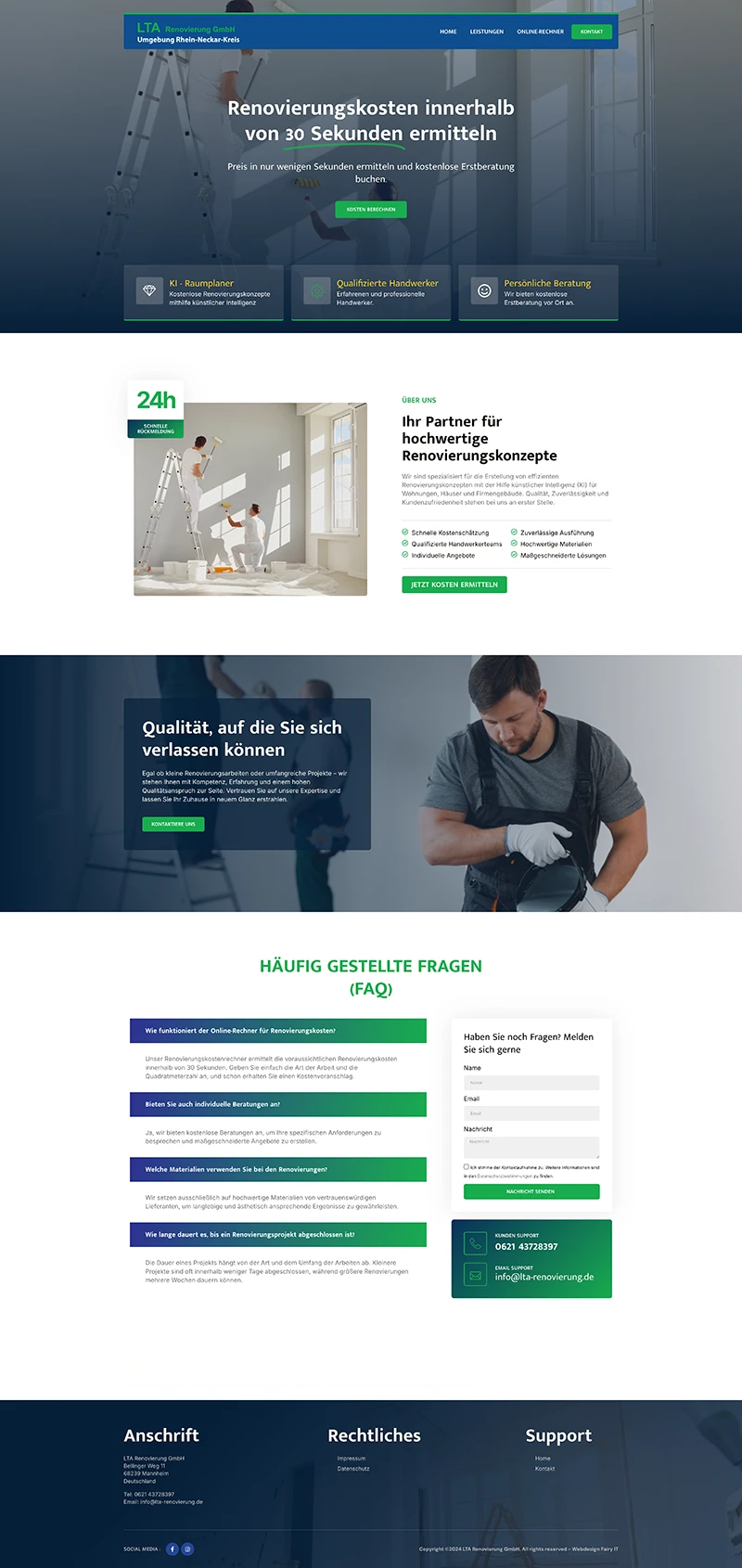 LTA Renovierung GmbH Projektvorschau
